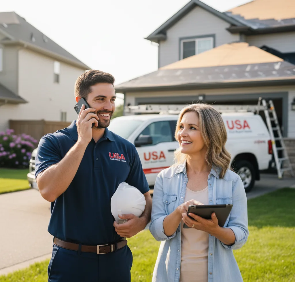 USA Roof Repair Experts customer support in Pataskala